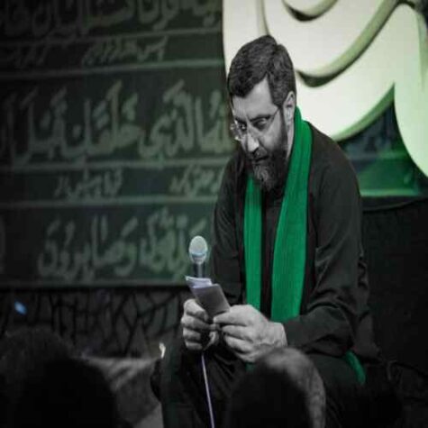 دانلود مداحی رضا نریمانی و دستان علی بر گل زخم بدن فاطمه اش خورد